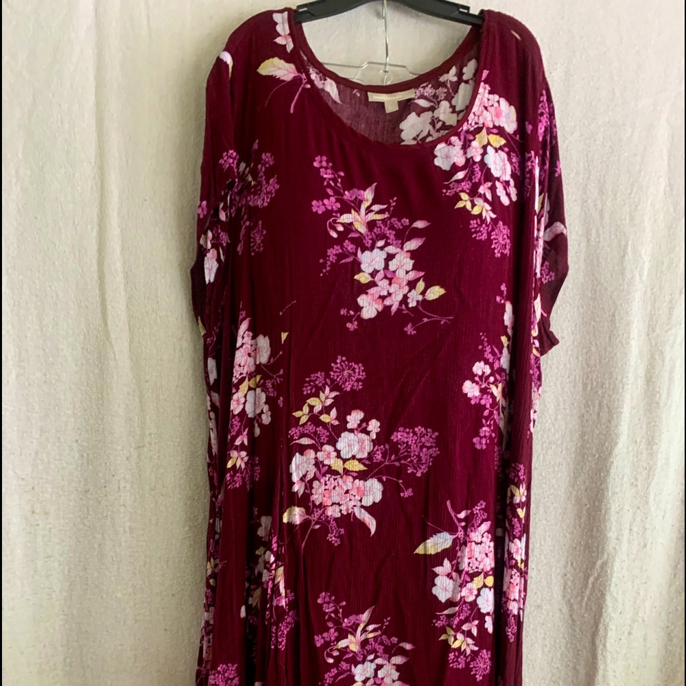 Flattering Crinkle Empire Waist Dress